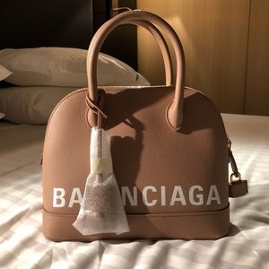 New Balenciaga Small Ville color (Beige/White).